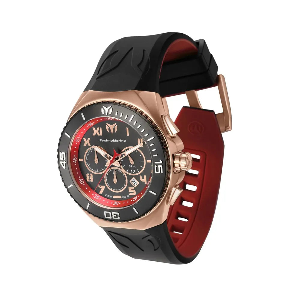 Reloj Deportivo Para Hombre Technomarine Manta TM-221046 - Negro