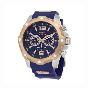 Reloj Deportivo para Hombre Invicta I-Force 39991 - Azul, Oro Rosa