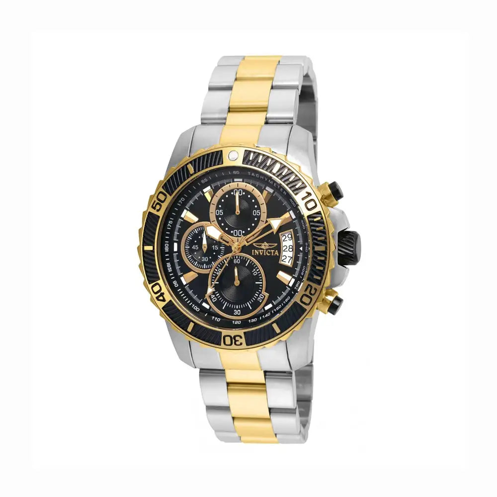 Reloj Elegante Para Hombre Invicta Pro Diver 22418 - Acero, Oro