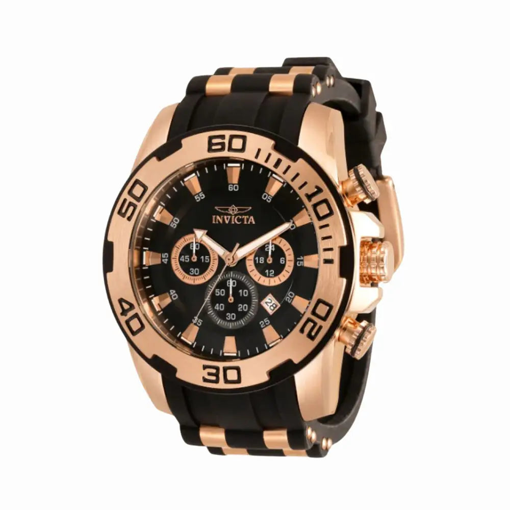 Reloj Deportivo Para Hombre Invicta Pro Diver 33939 - Oro Rosa