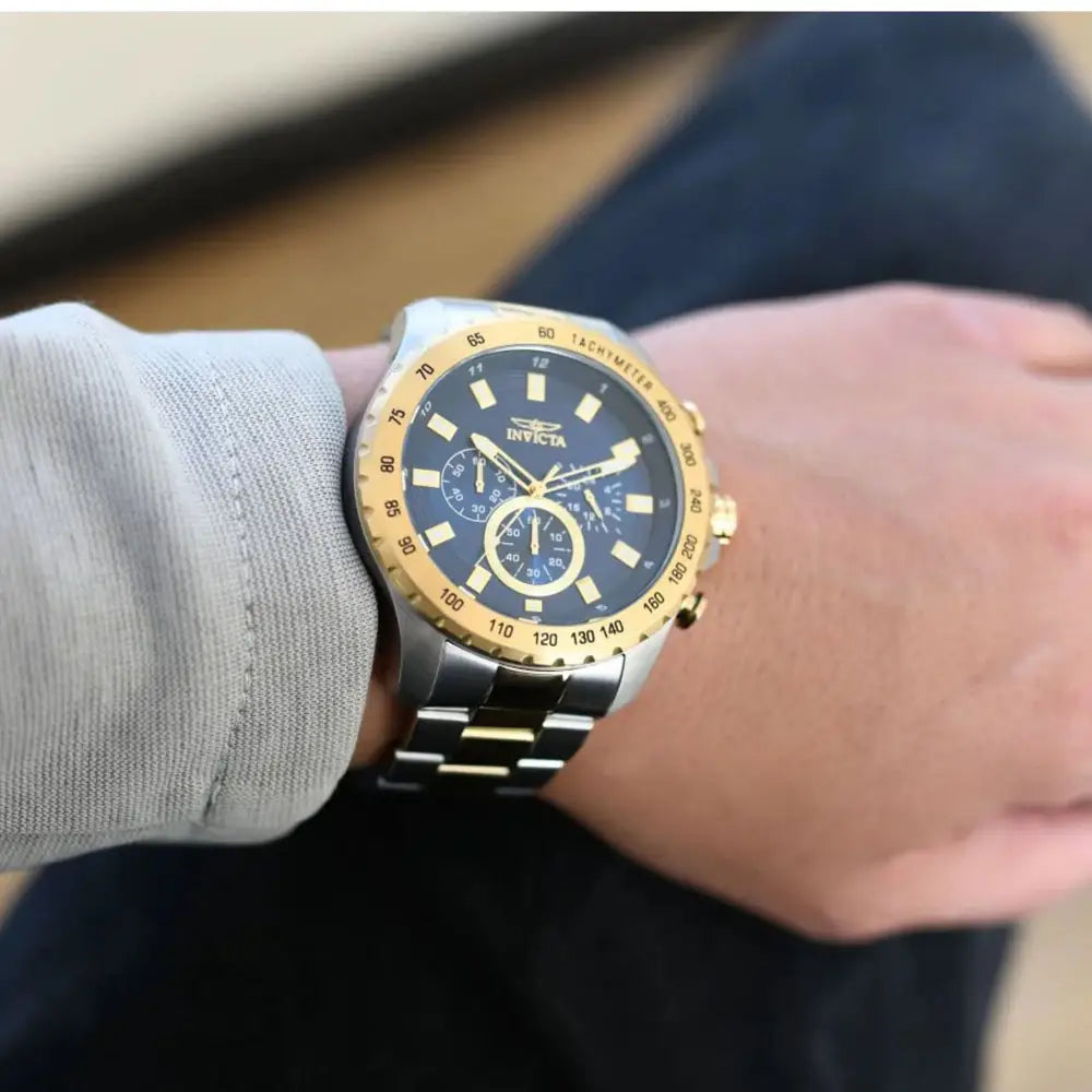 Reloj Análogo Para Hombre Invicta Speedway 24214 - Oro, Acero