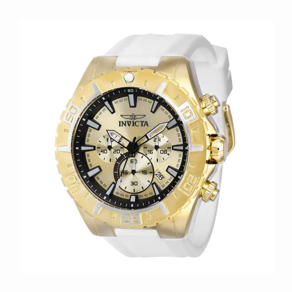 Reloj Deportivo Para Hombre Invicta Aviator 37636 - Blanco