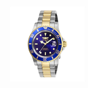 Reloj Elegante Para Hombre Invicta Pro Diver 26972 - Plata, Azul