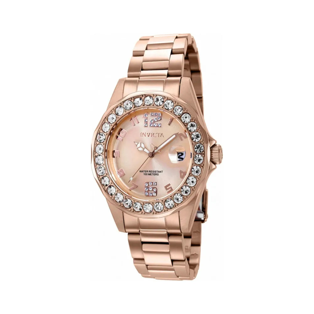 Reloj Para Mujer Invicta Pro Diver 37698 - Oro Rosado