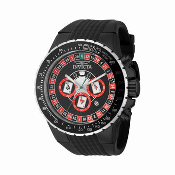 Reloj Deportivo Para Hombre Invicta Aviator Monte Carlo 49849 - Negro
