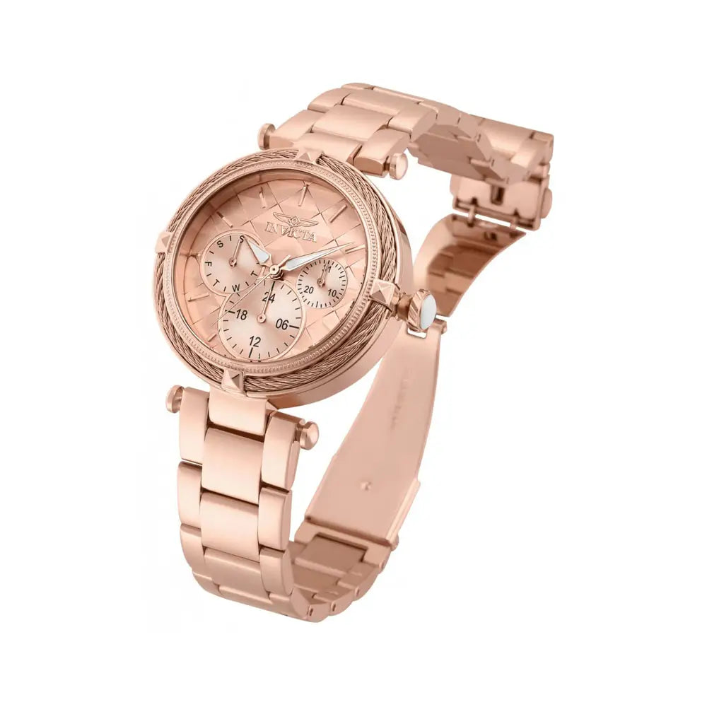 Reloj Elegante Para Mujer Invicta Bolt 28961 - Oro Rosa