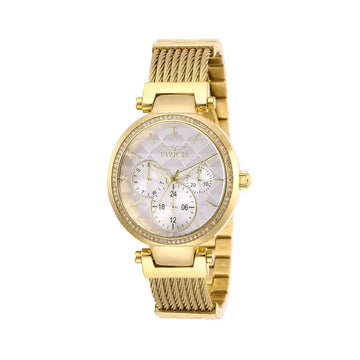 Reloj Elegante Para Mujer Invicta Angel 28917 - Oro