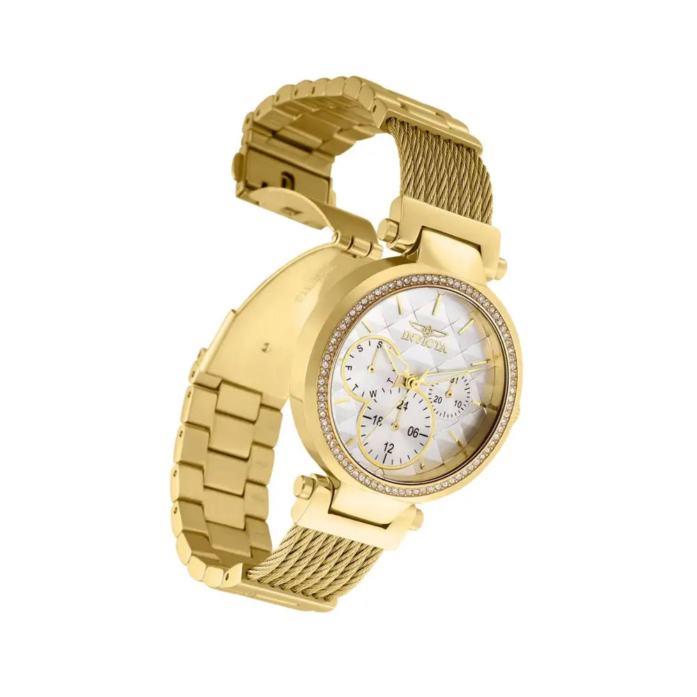 Reloj Elegante Para Mujer Invicta Angel 28917 - Oro