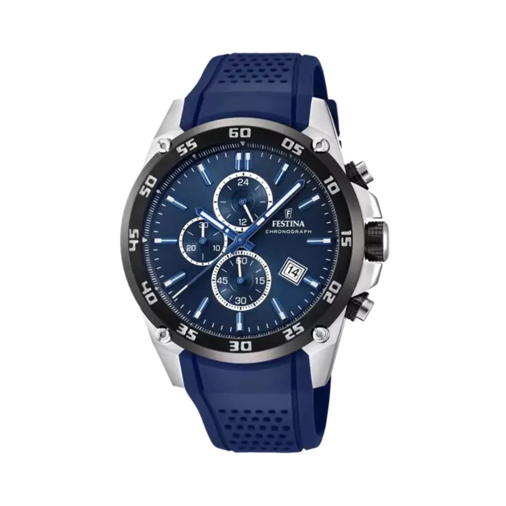 Reloj Análogo Deportivo Para Hombre Festina The Originals F20330/2 - Azul