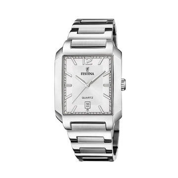 Reloj Análogo Elegante para Hombre Festina On The Square F20677/2- Acero