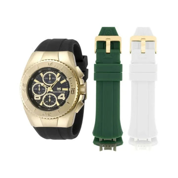 Reloj Deportivo Para Hombre Technomarine Cruise TM-124030 - Negro, Blanco, Verde