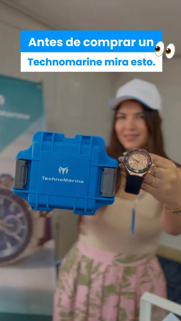 Comprueba esto antes de comprar un reloj Technomarine.