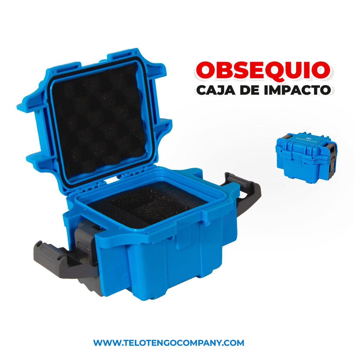 CAJA DE IMPACTO TECHNOMARINE PARA RELOJ