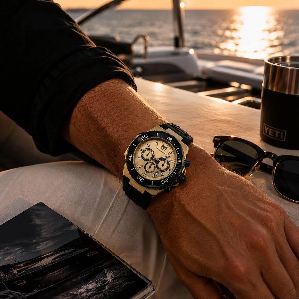 Reloj Para Hombre Technomarine Manta Ocean TM-224020 - Negro