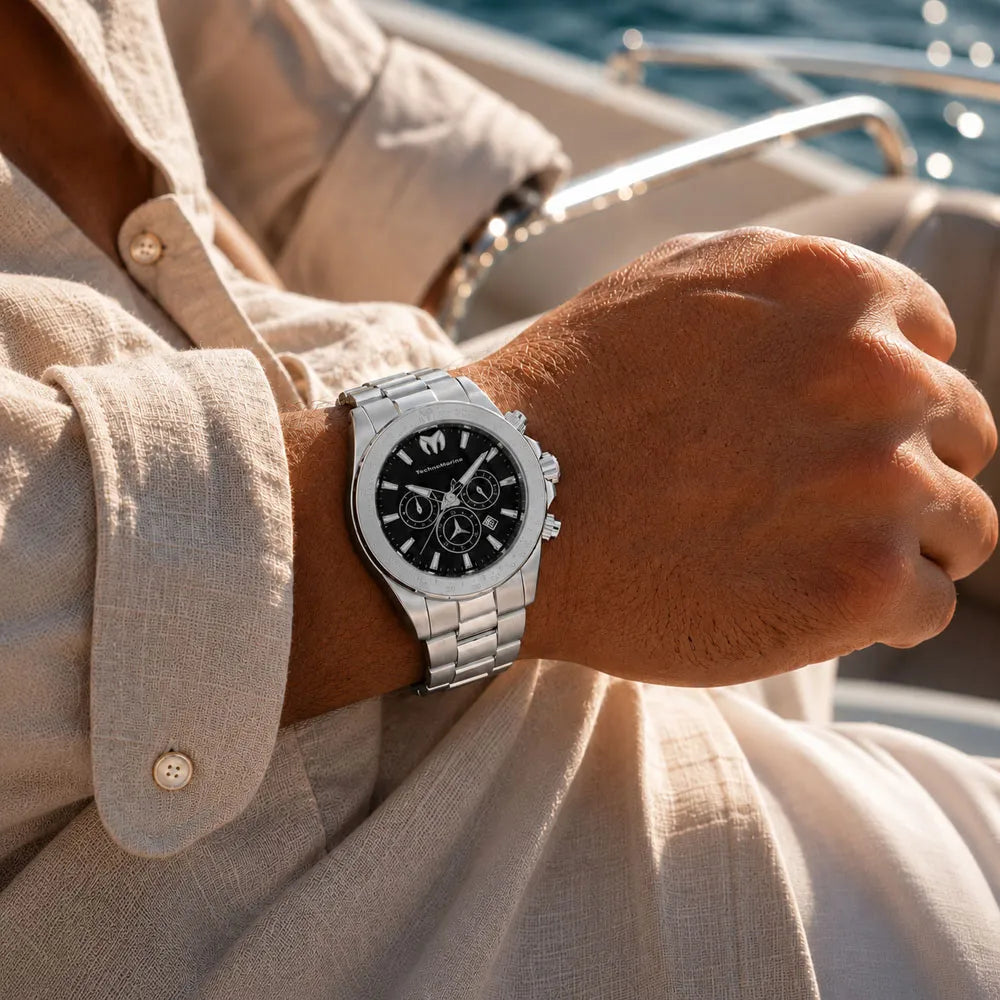 Reloj Elegante Para Hombre Technomarine Manta TM-220125 - Acero
