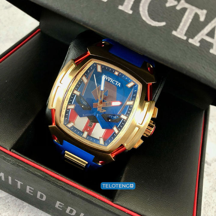 Reloj Capitan America Invicta Marvel 43619