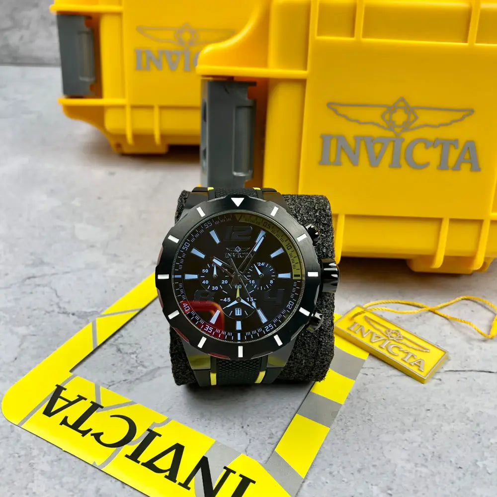 Reloj Deportivo Para Hombre Invicta Rally 33323 - Negro