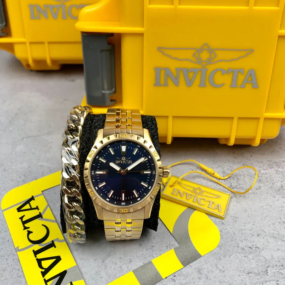 Reloj Elegante Para Hombre Invicta Specialty 48285 - Oro