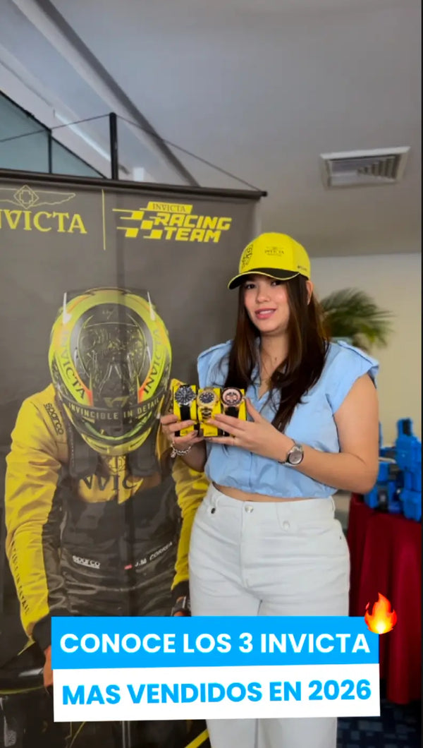 Los 3 invicta más vendidos