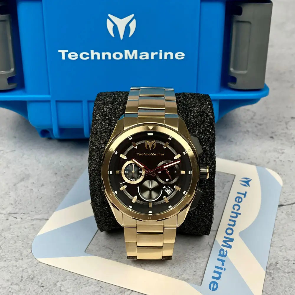 Reloj Para Hombre Technomarine Ocean Nomad TM-318097 - Dorado