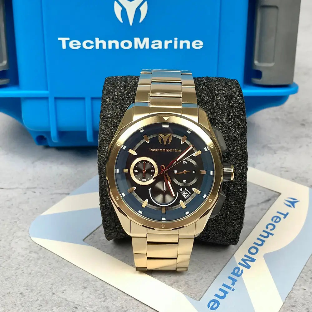 Reloj Para Hombre Technomarine Ocean Nomad TM-318096 - Dorado