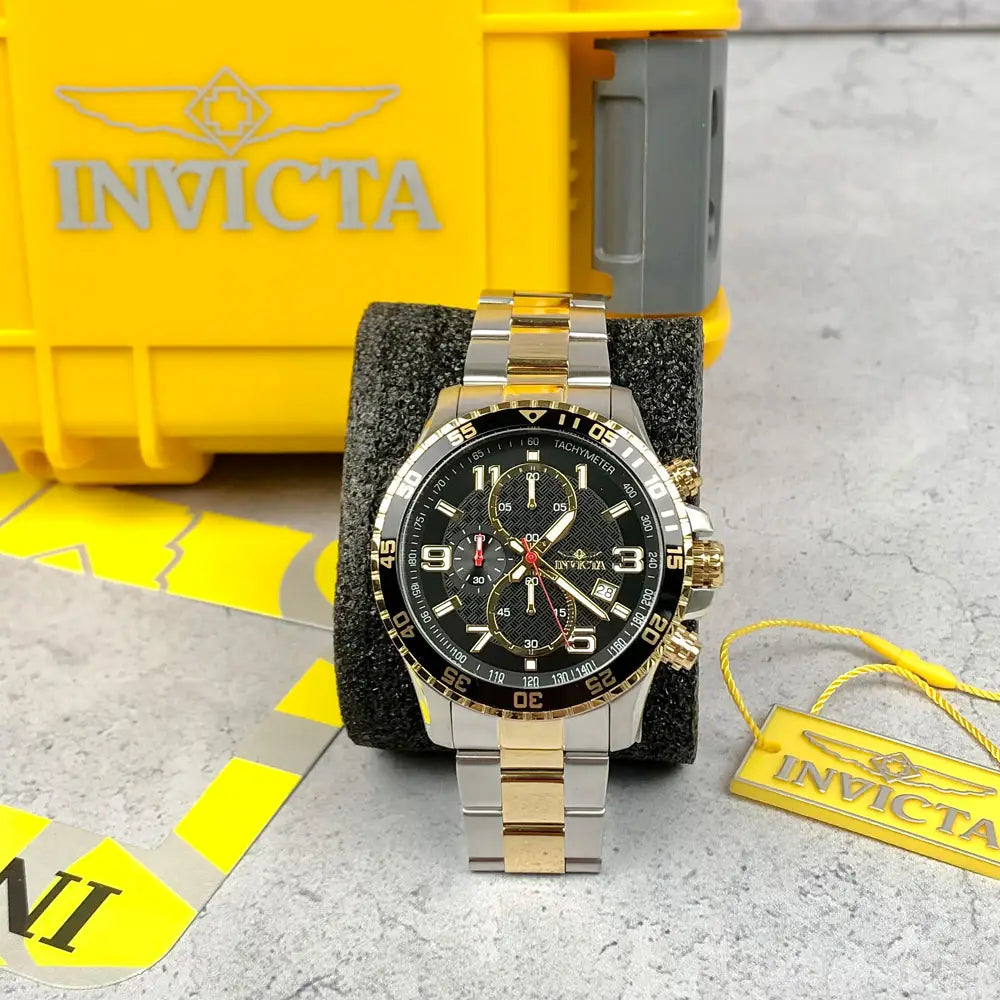 Reloj Elegante Para Hombre Invicta Specialty 14876 - Acero, Dorado