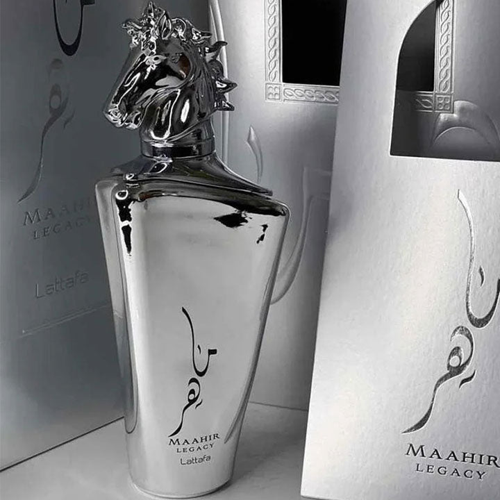 perfume maahir legacy lattafa para hombres  eau de parfum edp 100ml original