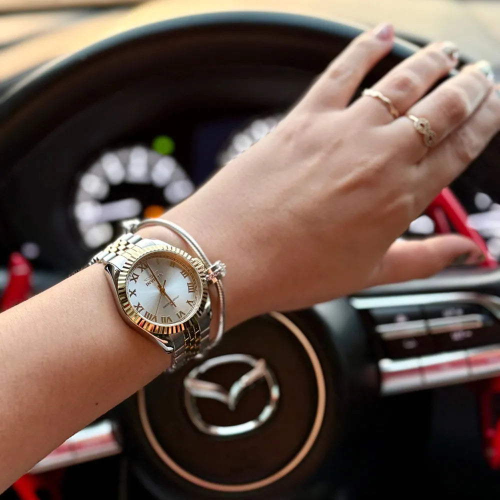 Reloj Para Mujer Invicta Specialty 47414 - Oro, Acero