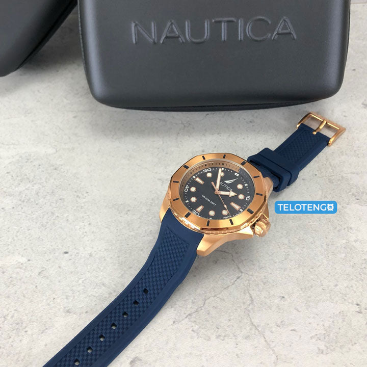 RELOJ PARA HOMBRE ORIGINAL MARCA NAUTICA KOH MAY BAY NAPKMS306