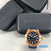 Thumbnail for RELOJ PARA HOMBRE ORIGINAL MARCA NAUTICA KOH MAY BAY NAPKMS306