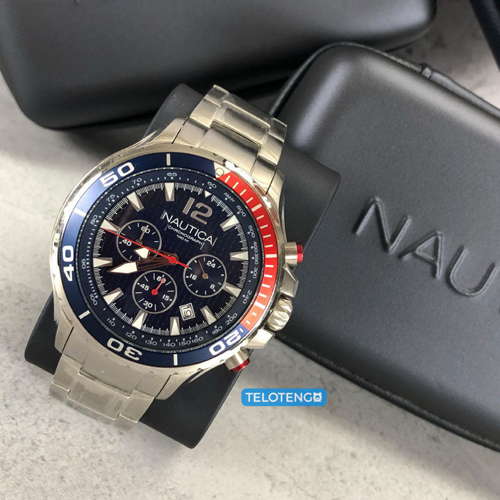 RELOJ PARA HOMBRE ORIGINAL MARCA NAUTICA NAPNSTF13