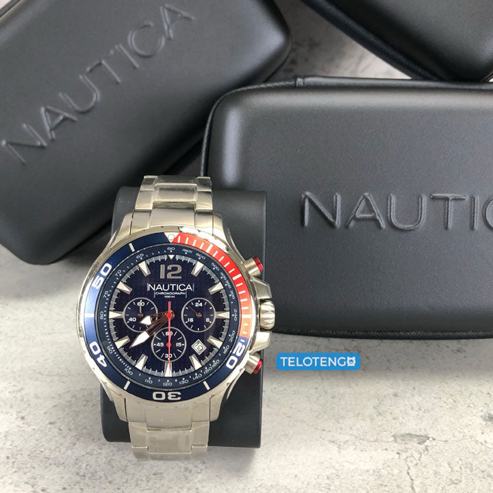 RELOJ PARA HOMBRE ORIGINAL MARCA NAUTICA NAPNSTF13