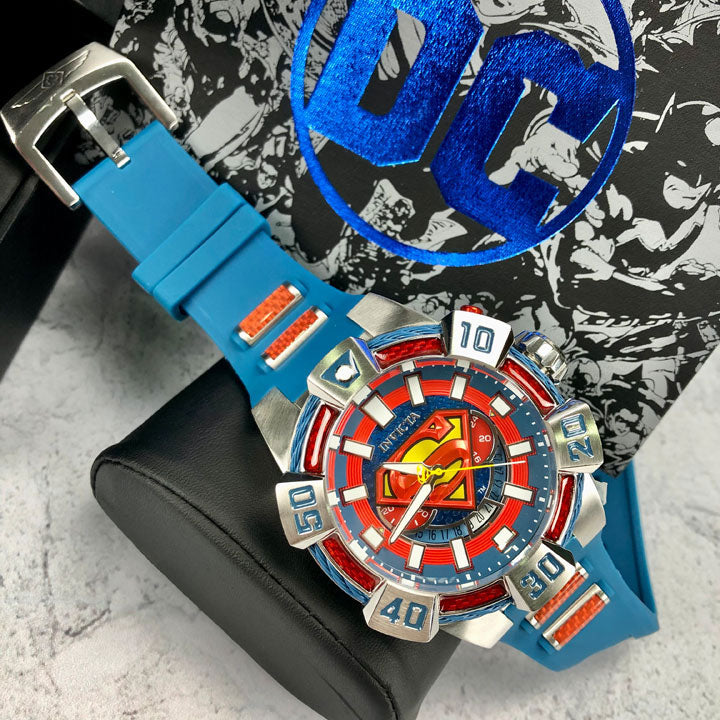 reloj invicta dc comics superman 41075