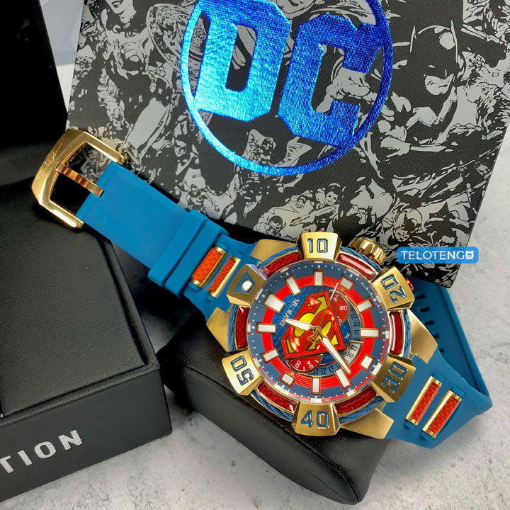 Reloj original para hombre dc comics superman 41076