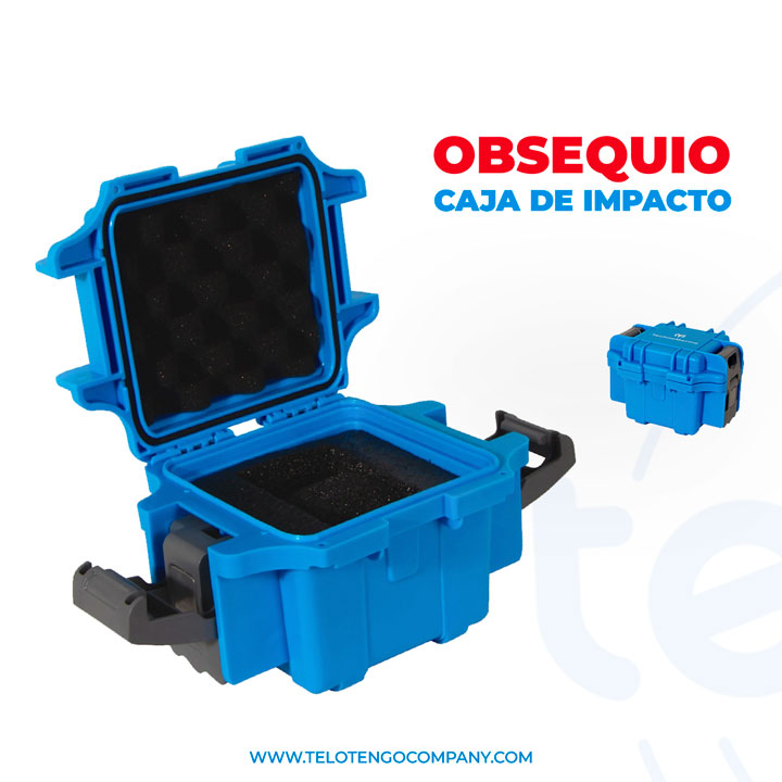 caja de impacto azul marca technomarine para relojes