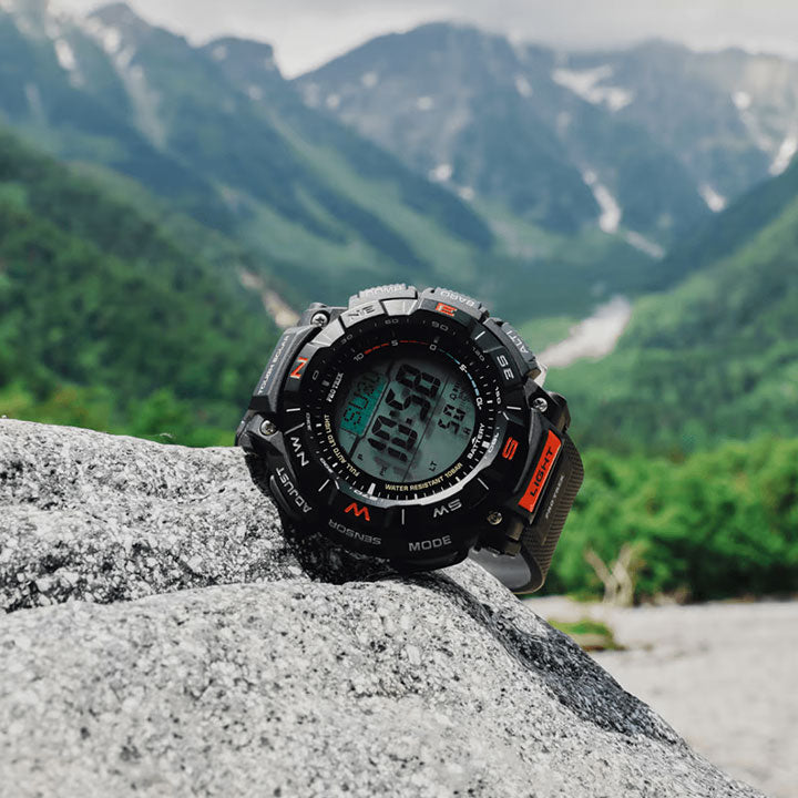 reloj casio pro trek PRG-340-1DR original colombia