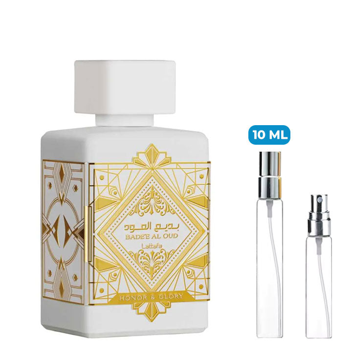 Decants de Perfume Lattafa Bade'e Al Oud Honor & Glory Unisex EDP