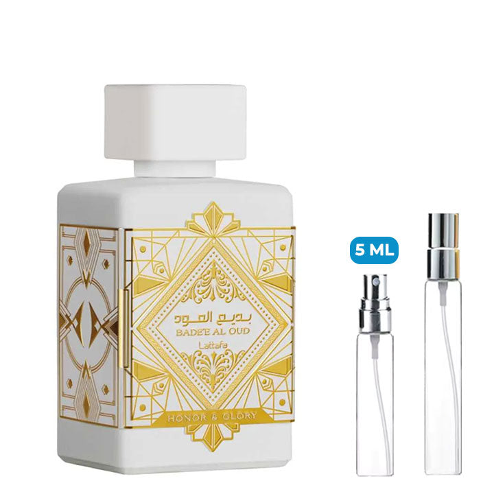 Decants de Perfume Lattafa Bade'e Al Oud Honor & Glory Unisex EDP