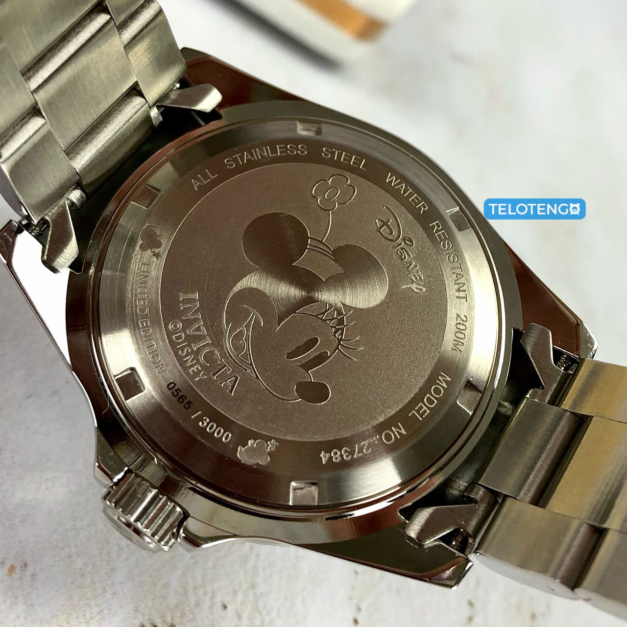 RELOJ ORIGINAL MINNIE MOUSE DISNEY EDICION LIMITADA INVICTA 27384