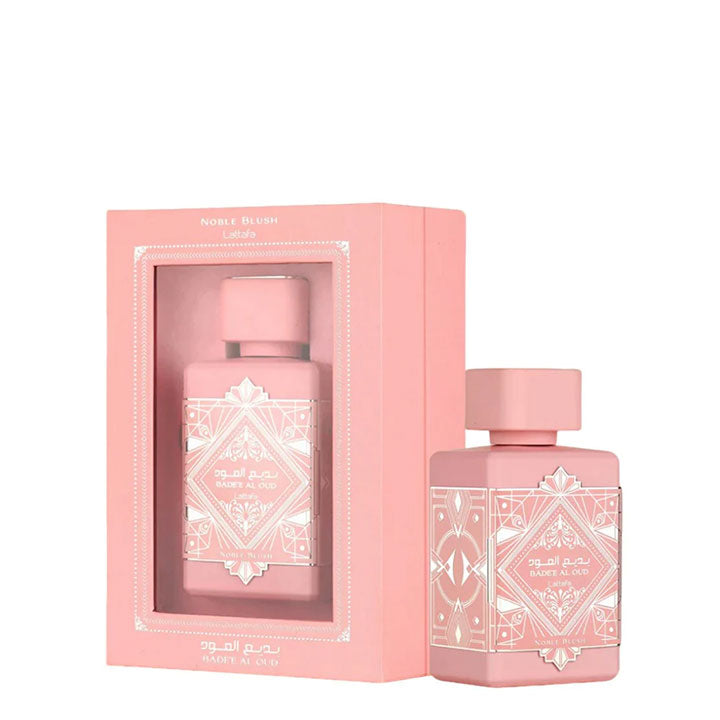 perfume Badee Al Oud Noble Blush lattafa para mujeres  eau de parfum edp 100ml original