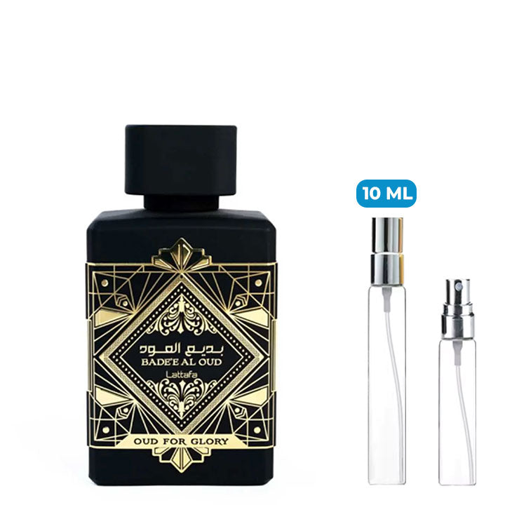 Decant de Perfume Lattafa Bade'E Al Oud Oud For Glory Unisex EDP