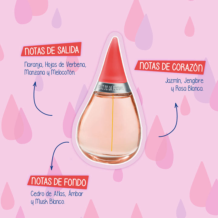 perfume agatha ruiz de la prada gotas de color para mujer 100ml original