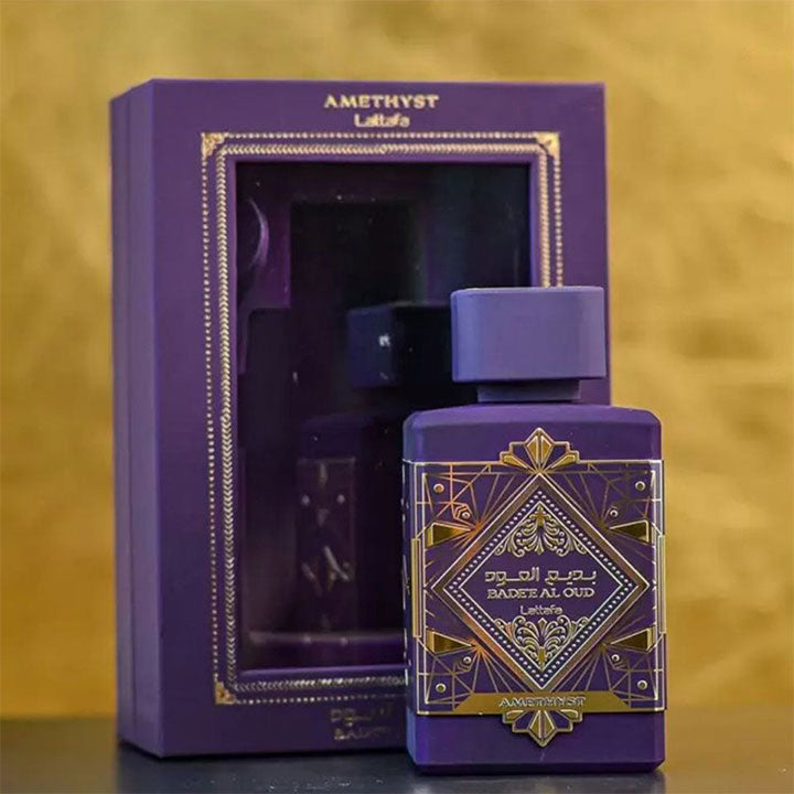 perfume amethyst lattafa para hombres y mujeres eau de parfum edp 100ml original