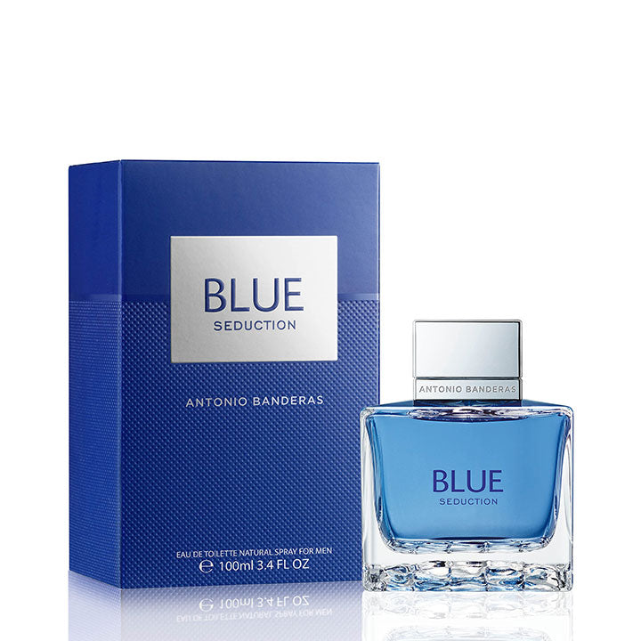 perfume antonio banderas blue seduction eau de toilette edt 100ml original