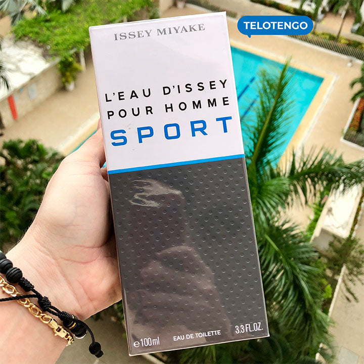 PERFUME ISSEY MIYAKE L'EAU D'ISSEY POUR HOMME SPORT PARA HOMBRE EDT 100ML
