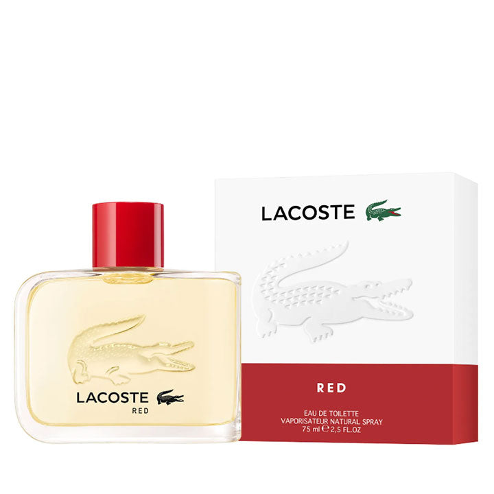 perfume original lacoste red edt eau de toilette hombre