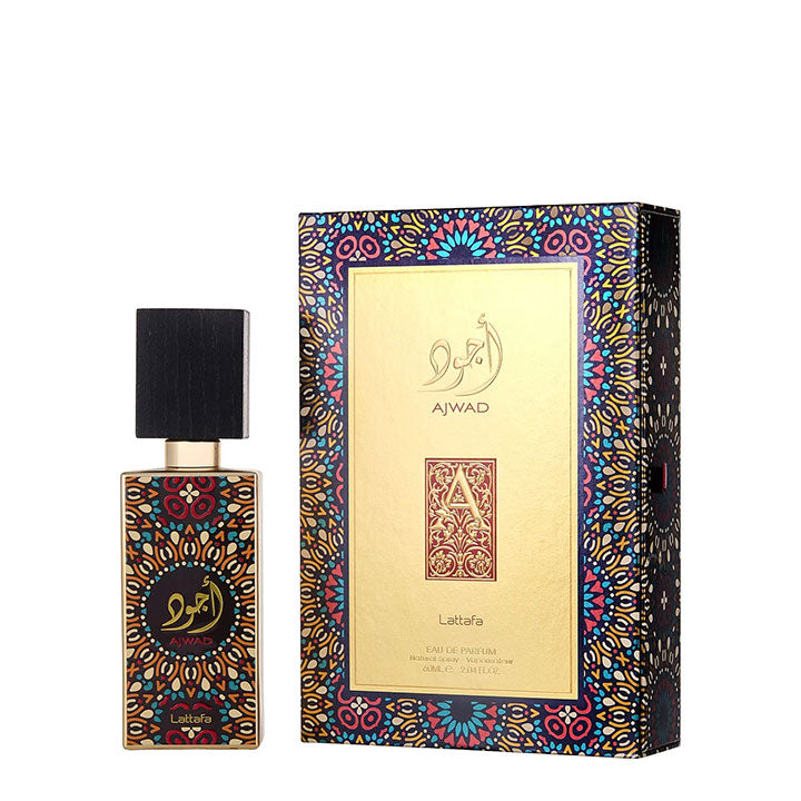 perfume ajwad lattafa para hombres y mujeres eau de parfum edp 60ml original