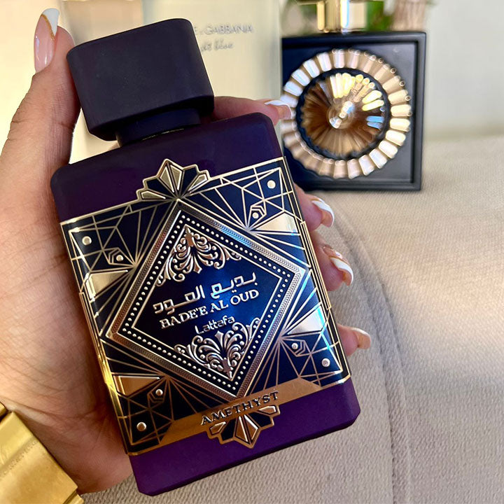 Decant de Perfume Lattafa Bade'e Al Oud Amethyst Unisex EDP