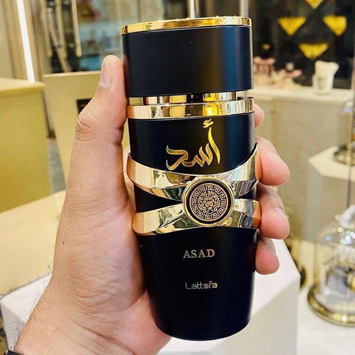 perfume asad lattafa para hombres  eau de parfum edp 100ml original