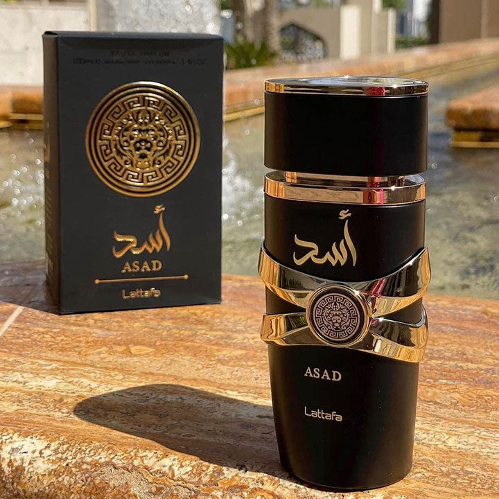 perfume asad lattafa para hombres  eau de parfum edp 100ml original